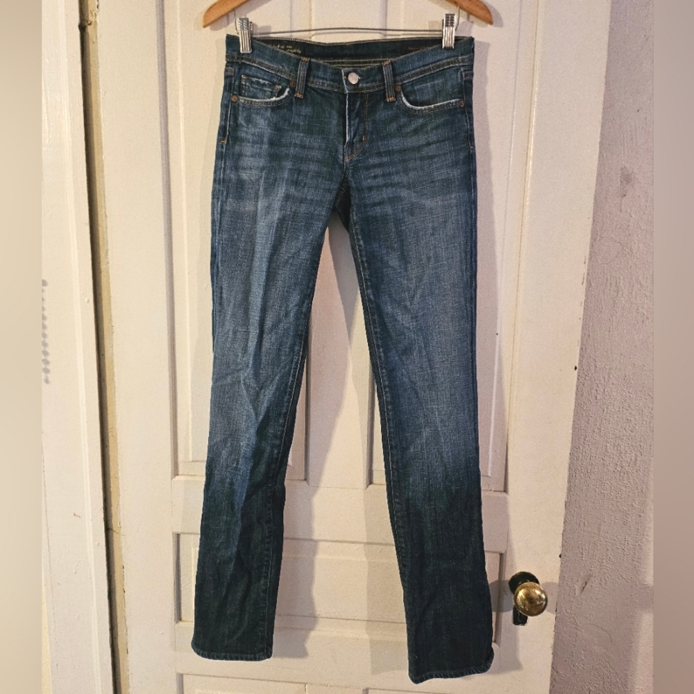 citizens of humanity straight leg jeans 27